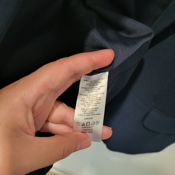 Navy Blazer - Ann Taylor - Size: 4 - Picture 4 of 6